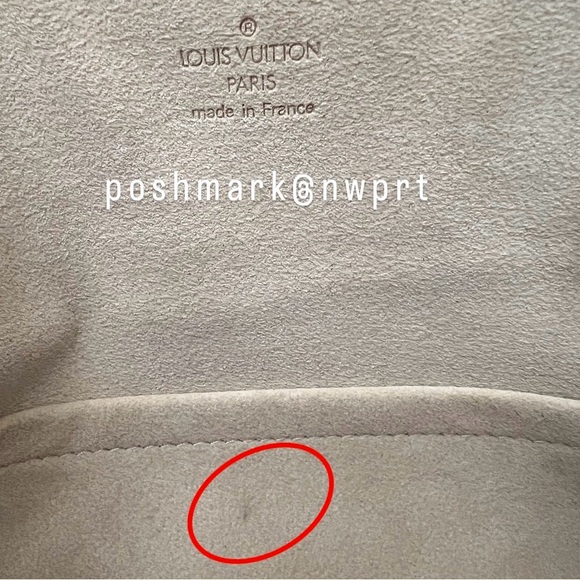 Louis Vuitton 💯 Beverly Pochette Clutch Vintage Monogram Shoulder Bag LV Logo - Picture 14 of 16